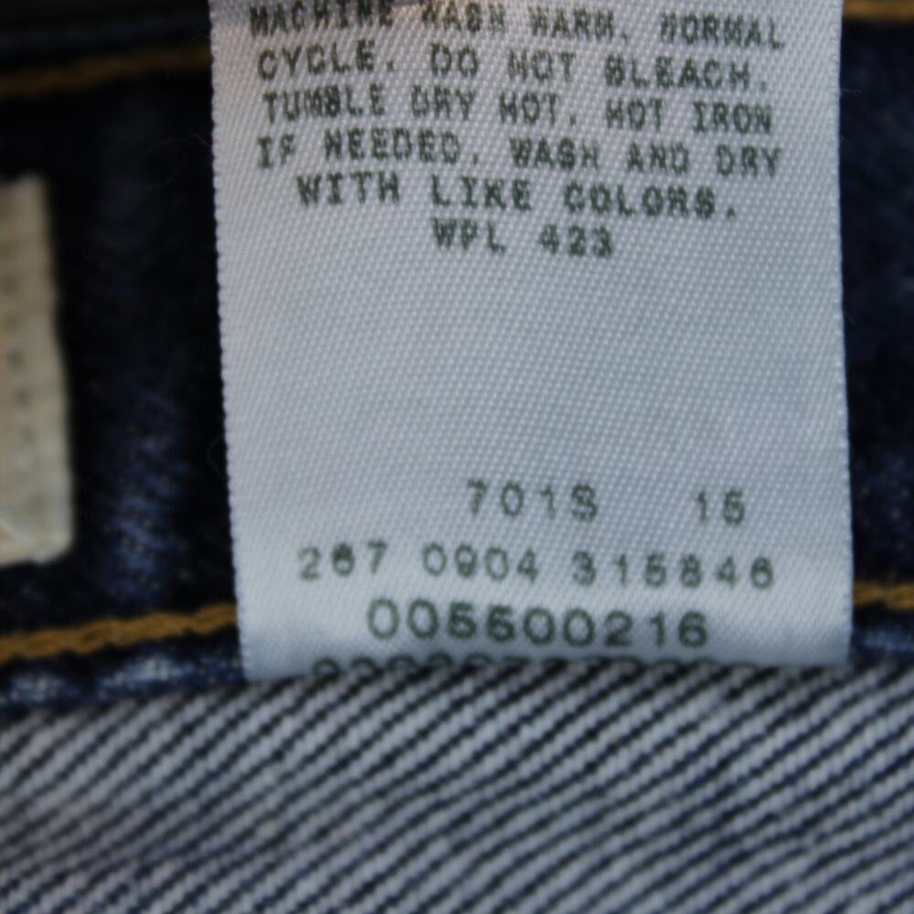 Levis 550 Jeans Vintage Y2K Relaxed Fit Straight Leg Mens 36x30 Blue - Picture 4 of 10